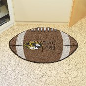 Missouri Tigers Southern Style Football Rug - 20.5in. x 32.5in., 21161