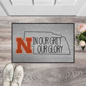 Nebraska Cornhuskers Southern Style Starter Mat Accent Rug - 19in. x 30in., 21172
