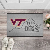 Virginia Tech Hokies Southern Style Starter Mat Accent Rug - 19in. x 30in., 21237