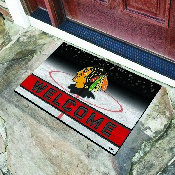 NHL - Chicago Blackhawks 18"x30" Crumb RubberDoor Mat, 21267