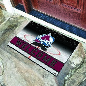 Colorado Avalanche Rubber Door Mat - 18in. x 30in., 21268