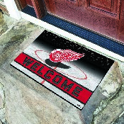 Detroit Red Wings Rubber Door Mat - 18in. x 30in., 21271