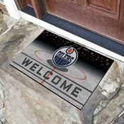 Edmonton Oilers Rubber Door Mat - 18in. x 30in., 21272