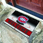 Montreal Canadiens Rubber Door Mat - 18in. x 30in., 21276