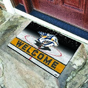 Nashville Predators Rubber Door Mat - 18in. x 30in., 21277