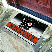 Philadelphia Flyers Rubber Door Mat - 18in. x 30in., 21282