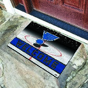 St. Louis Blues Rubber Door Mat - 18in. x 30in., 21286