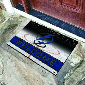 Tampa Bay Lightning Rubber Door Mat - 18in. x 30in., 21287