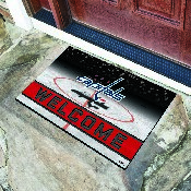 Washington Capitals Rubber Door Mat - 18in. x 30in., 21290