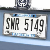 NFL - Carolina Panthers License Plate Frame 6.25"x12.25", 21368