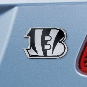 Cincinnati Bengals 3D Chrome Metal Emblem, 21394