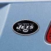 New York Jets 3D Chrome Metal Emblem, 21399