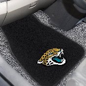 Jacksonville Jaguars Embroidered Car Mat Set - 2 Pieces, 21540