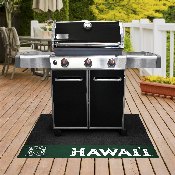 Hawaii Rainbows Vinyl Grill Mat - 26in. x 42in., 21628