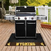 Wyoming Cowboys Vinyl Grill Mat - 26in. x 42in., 21637