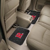 Rutgers Scarlett Knights Back Seat Car Utility Mats - 2 Piece Set, 21650