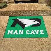 North Dakota Fighting Hawks Man Cave All-Star Rug - 34 in. x 42.5 in., 21683