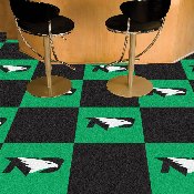 North Dakota Fighting Hawks Team Carpet Tiles - 45 Sq Ft., 21687