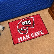 Western Kentucky Hilltoppers Man Cave Starter Mat Accent Rug - 19in. x 30in., 21711