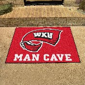 Western Kentucky Hilltoppers Man Cave All-Star Rug - 34 in. x 42.5 in., 21712
