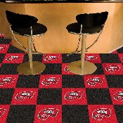 Western Kentucky Hilltoppers Team Carpet Tiles - 45 Sq Ft., 21717