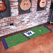 Chicago Cubs Putting Green Mat - 1.5ft. x 6ft. - W Flag Alternate Logo, 21904