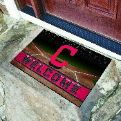 Cleveland Indians Rubber Door Mat - 18in. x 30in., 21916