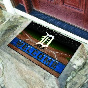 Detroit Tigers Rubber Door Mat - 18in. x 30in., 21918