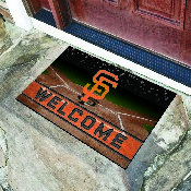 San Francisco Giants Rubber Door Mat - 18in. x 30in., 21932