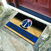 Washington Wizards Rubber Door Mat - 18in. x 30in., 21969