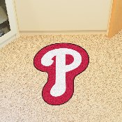 Philadelphia Phillies Mascot Rug - P Cap Logo, 21991