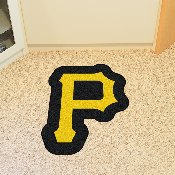 Pittsburgh Pirates Mascot Rug - P Primary Cap Logo, 21992