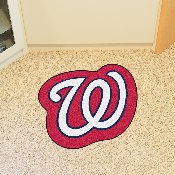 Washington Nationals Mascot Rug - W Cap Logo, 22000