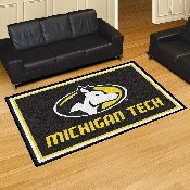 Michigan Tech Huskies 5ft. x 8 ft. Plush Area Rug, 22079