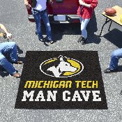 Michigan Tech Huskies Man Cave Tailgater Rug - 5ft. x 6ft., 22084