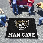 Oakland Golden Grizzlies Man Cave Tailgater Rug - 5ft. x 6ft., 22113