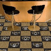 Oakland Golden Grizzlies Team Carpet Tiles - 45 Sq Ft., 22118