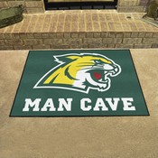 Northern Michigan Wildcats Man Cave All-Star Rug - 34 in. x 42.5 in., 22125