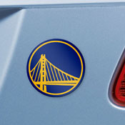 Golden State Warriors 3D Color Metal Emblem, 22216