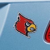 Louisville Cardinals 3D Color Metal Emblem, 22223
