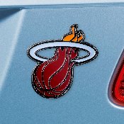 Miami Heat 3D Color Metal Emblem, 22227