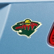 Minnesota Wild 3D Color Metal Emblem, 22230