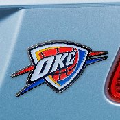 Oklahoma City Thunder 3D Color Metal Emblem, 22239