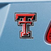 Texas Tech Red Raiders 3D Color Metal Emblem, 22256