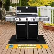 Golden State Warriors 2017 NBA Champions Vinyl Grill Mat - 26in. x 42in., 22286
