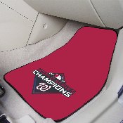 Washington Nationals 2019 World Series Champions Front Carpet Car Mat Set - 2 Pieces, 22303