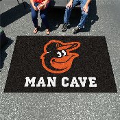 Baltimore Orioles Man Cave Ulti-Mat Rug - 5ft. x 8ft., 22382