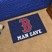 MLB - Boston Red Sox Man Cave Starter Rug 19"x30", 22383