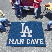 MLB - Los Angeles Dodgers Man Cave Tailgater Rug 5'x6', 22425