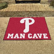 MLB - Philadelphia Phillies Man Cave All-Star Mat 33.75"x42.5", 22452